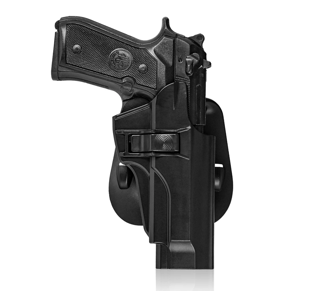 

TEGE Polymer OWB Gun Cover For 92 FS M9A1 With Paddle Attachment 60 Degree Adjusting Concealed Carry Holster