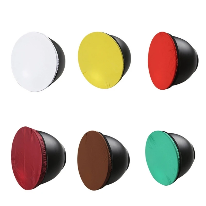 Flash Diffuser Soft Light Diffuser Sock Studio Mount Standard Reflectors Photography Flashing 18cm Soft Light Protective Cover