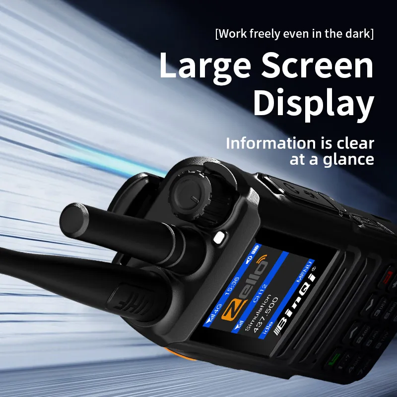 New!!! 889Plus Dual-Mode Walkie Talkie Zello 4g Radio +10W Vhf (Uhf) with Sim Card Bluetooth Long Range Two Way Radio 5