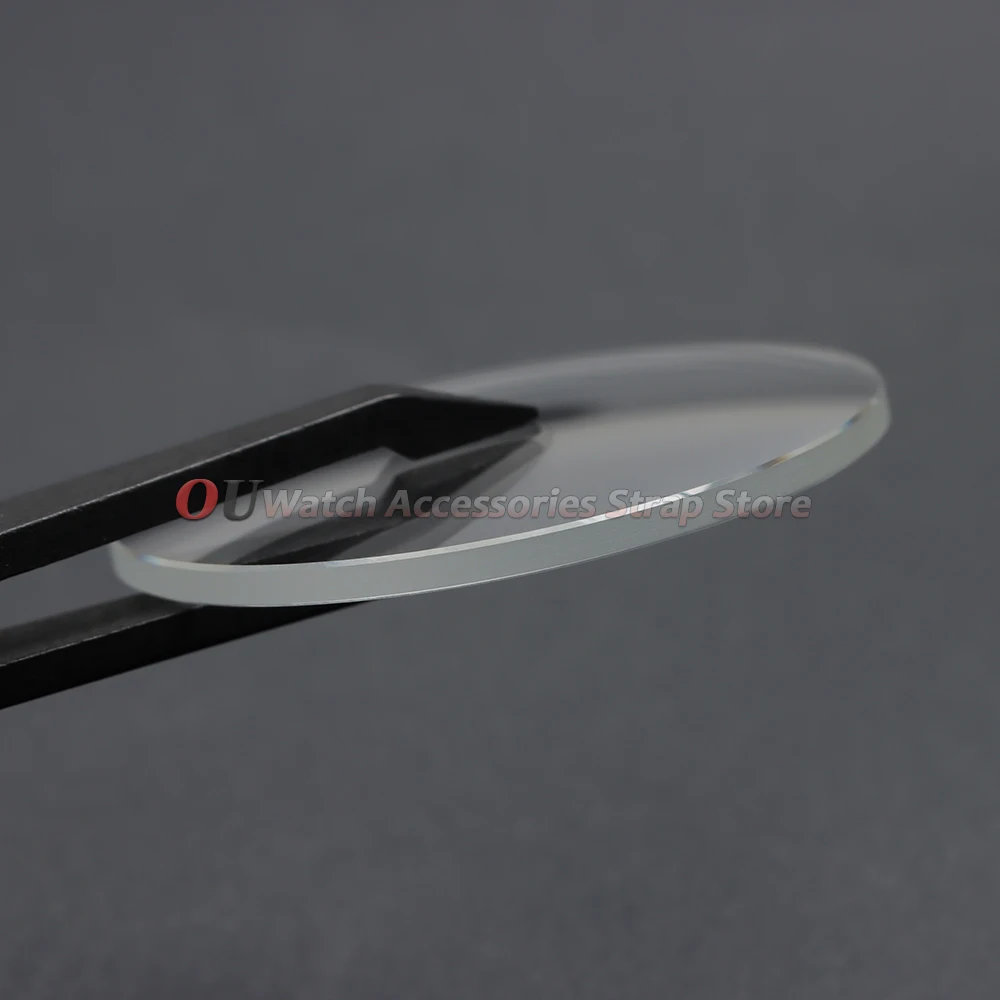 Enhanced Transparent Crystal Convex Watch Glass Replacement - Various Thickness & Diameter Options Available