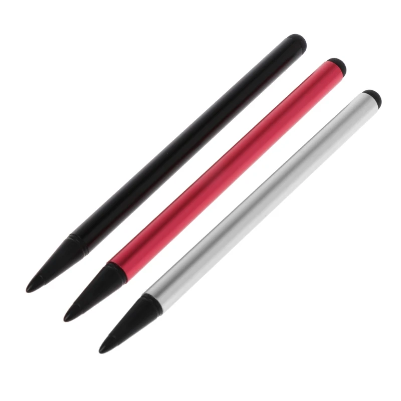 Stylus Pen Capacitive Resistive 2 Way Rubber Pencil For Phone Tablet Laptop stylus pen touch pen