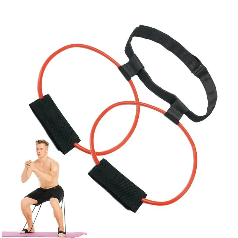 TaekwondoCoreStrengthTrainingBeltsArmsLegsStretchingStraps20to60LbsResistanceBands