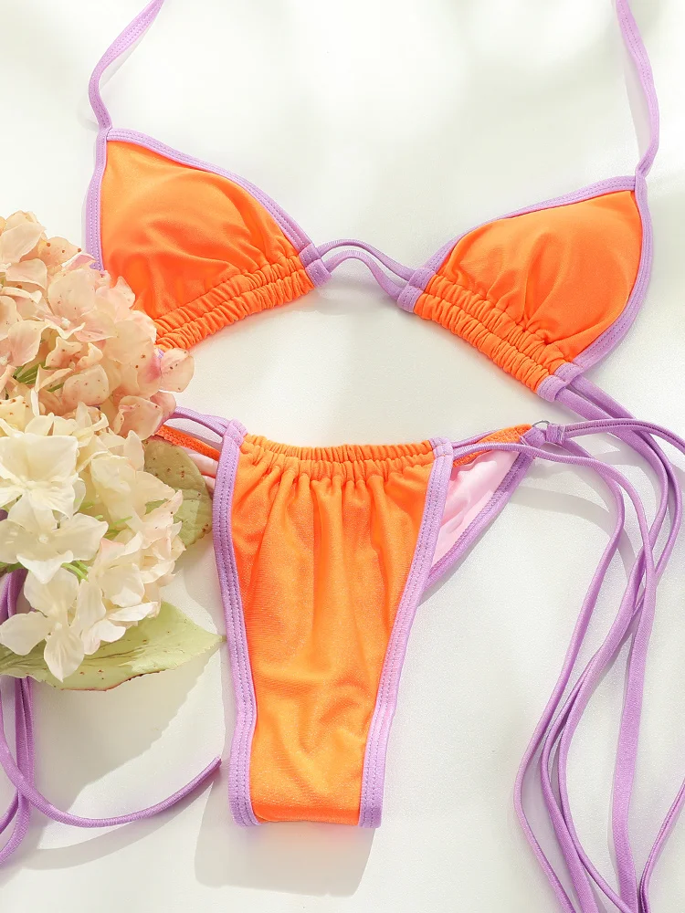 Tanga para mujer de elastano