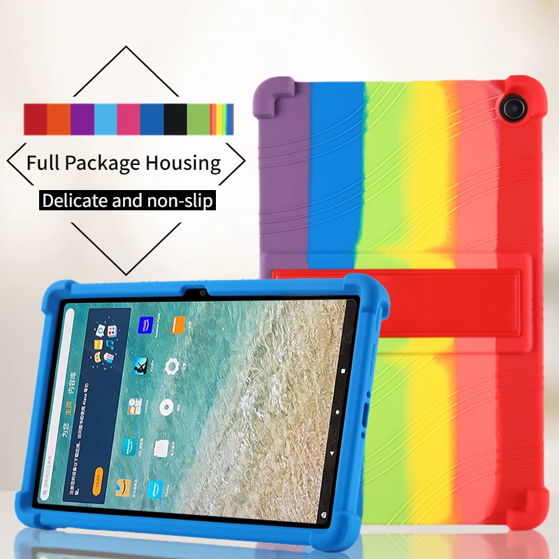 Custodia Funda Per Bambini Per Amazon Fire Max 11 2023 Tablet Pc Custodia Protettiva Antiurto Per Cavalletto Custodia Morbida In Silicone Safe Shell C