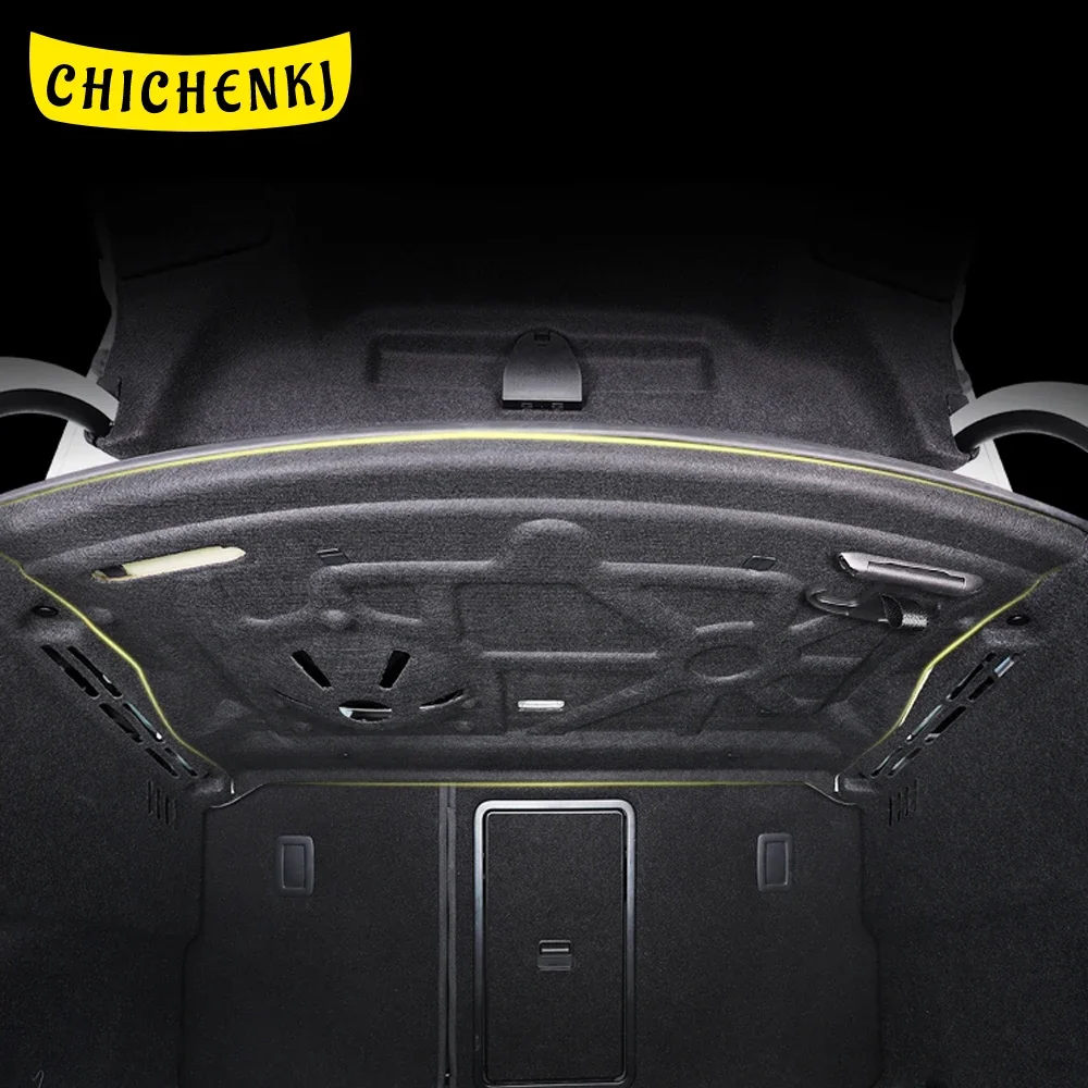 

For Audi A3 8V 8Y 2013-2023 Auto Car Rear Trunk Firewall Mat Pad Cover Sound Heat Insulation Cotton Noise Deadener Accessories