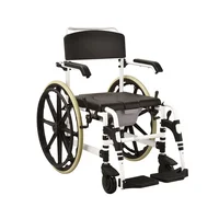 Powder Coat Stainless Steel Pregnant Woman Transfer Commode Toilet Chair 1