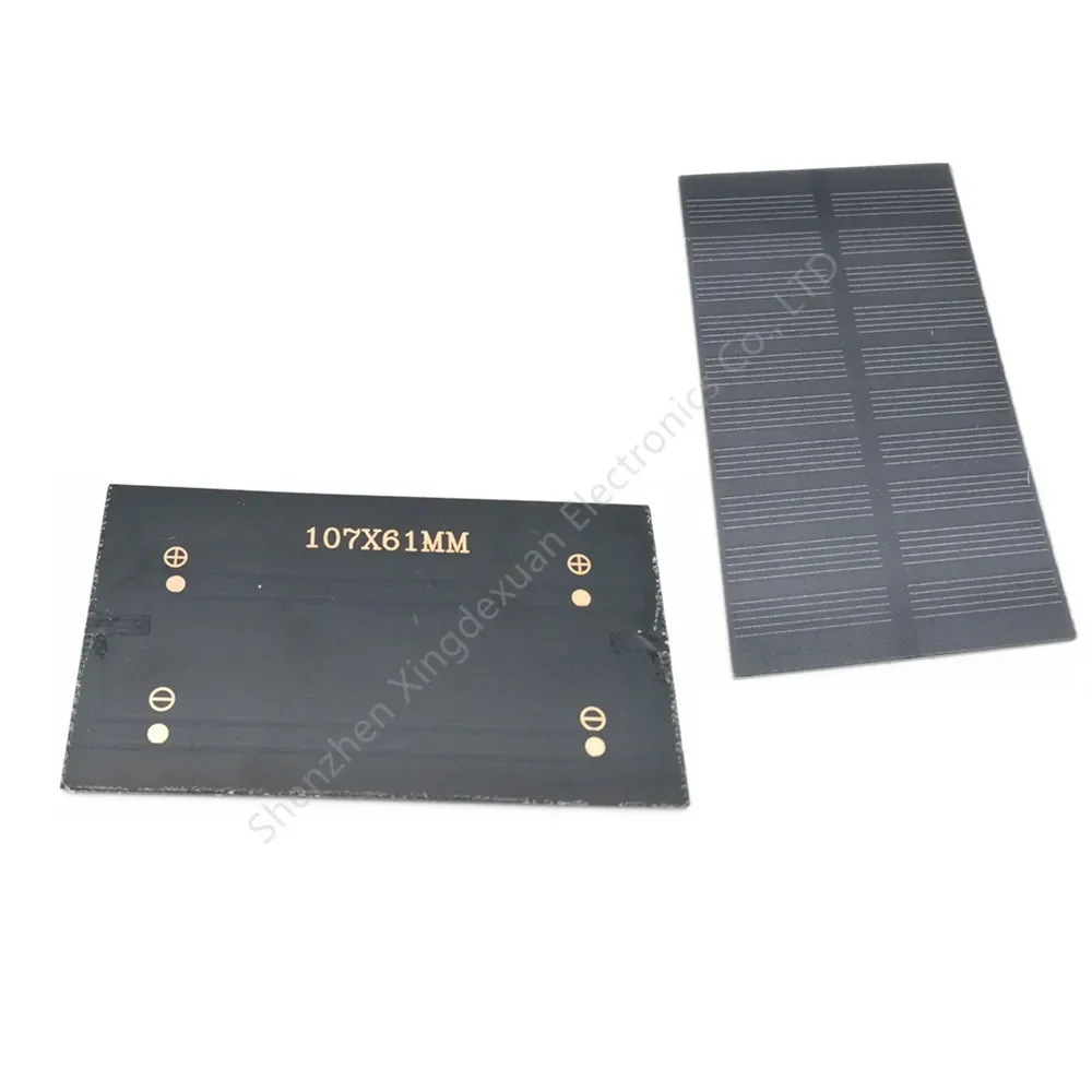 Smart Electronics Pannello Solare 1W 5V Elettronico Fai Da Te Piccolo Pannello Solare Per Caricabatterie Per Telefono Cellulare Giocattolo Leggero Per