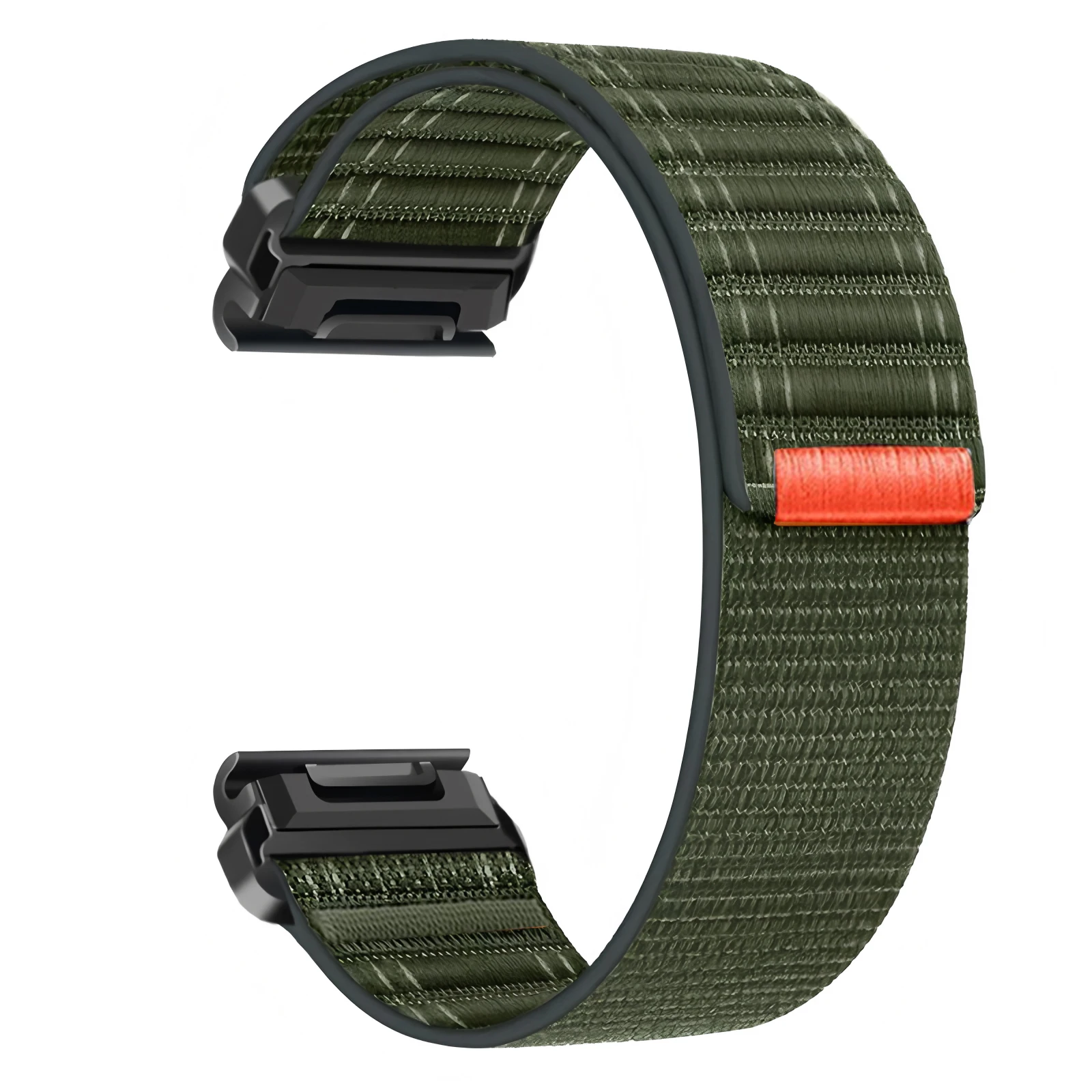 Versatile QuickFit Nylon+Silicone Sport Strap in Multiple Sizes