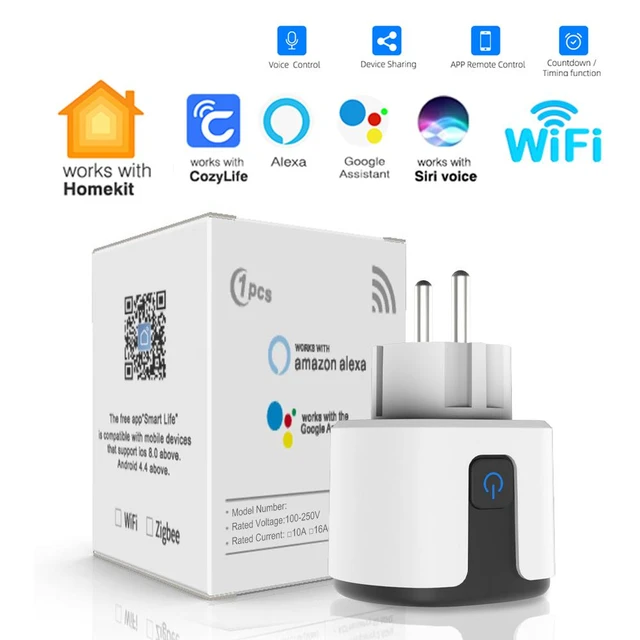 HomeKit Energy Monitoring Smart Plug and Smart Relay 16Amps high-power