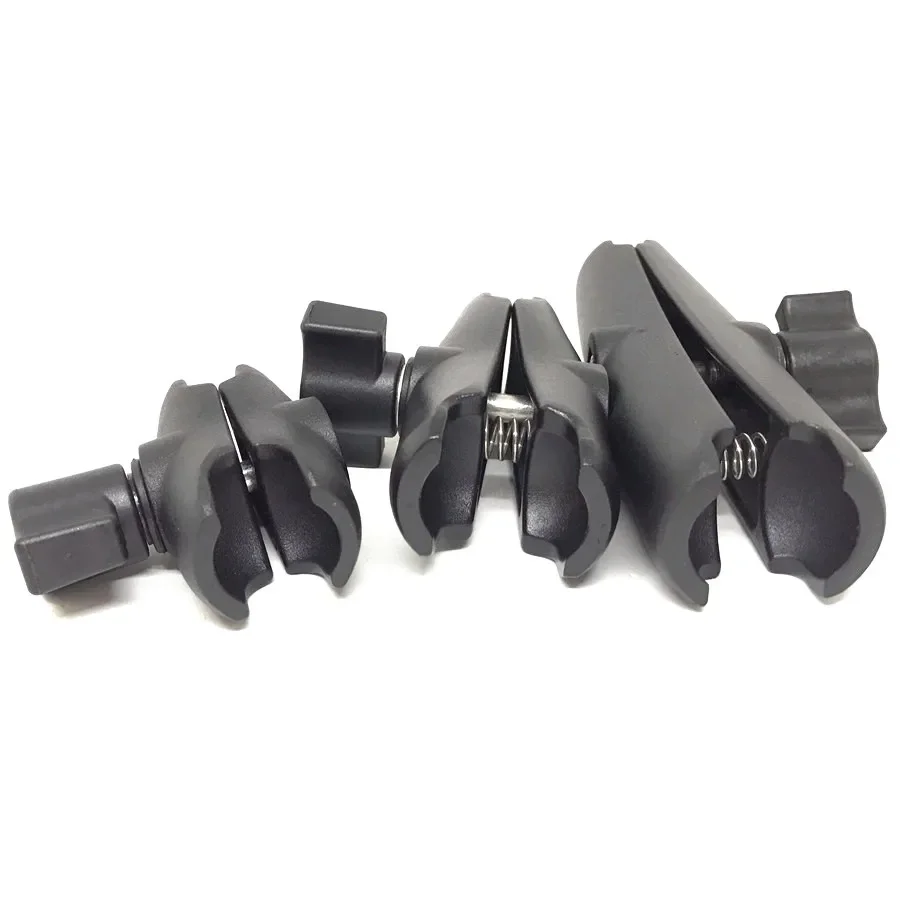 Aluminum Alloy Shell Double Socket Arm 6cm 9cm 15cm for 1 Inch Ball Mount Bases Adapter