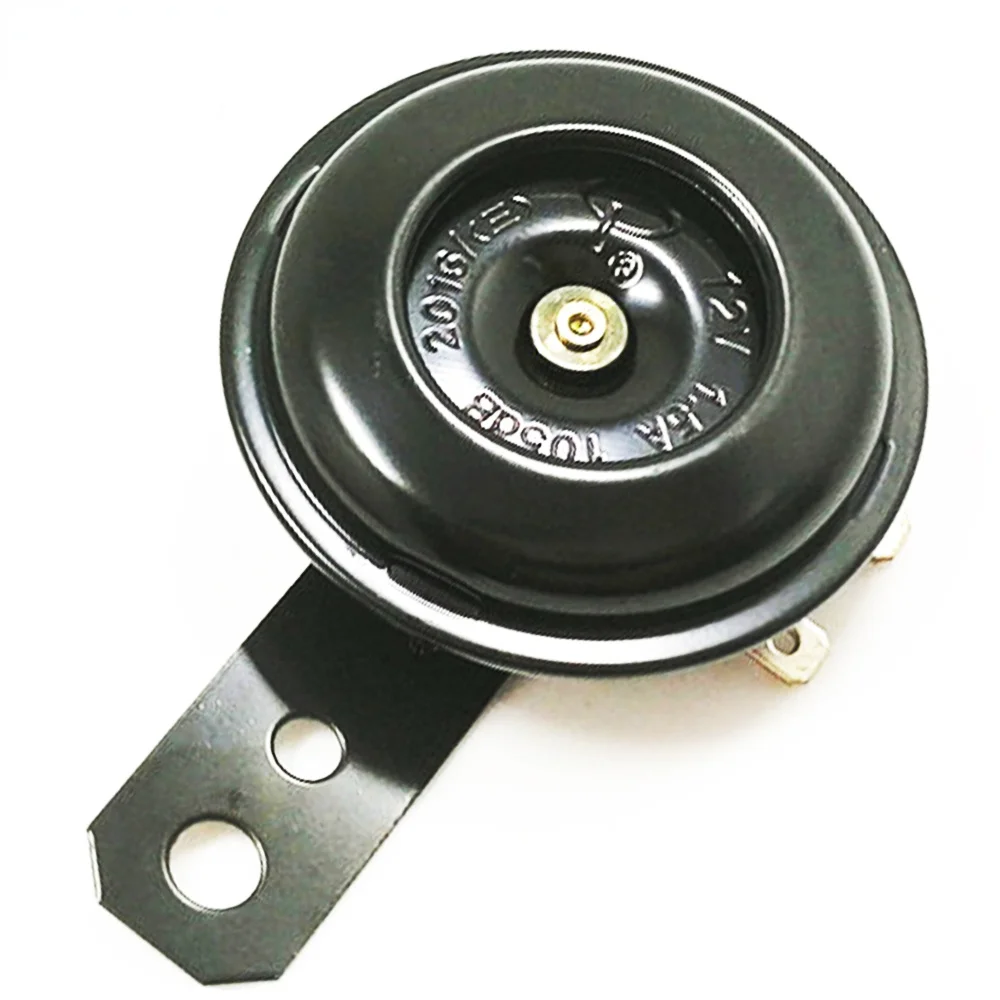 Motorcycle Electric Horn kit 12V 1.5A 105db Universal Waterproof Round Loud Horn Speakers for Scooter Moped Dirt Bike ATV motorcycle electric horn,scooter horn