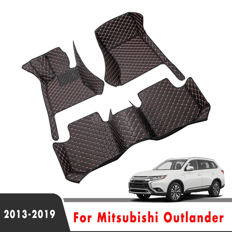 Carpets Car Floor Mats For Mitsubishi Outlander 2018 2017 2016 2015