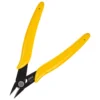 Deli 4.5inch Non-slip Handle Wire Cutting Tools Plastic Cutting Nippers Multi Function Electrician Repairing Pliers Hand Tool 4