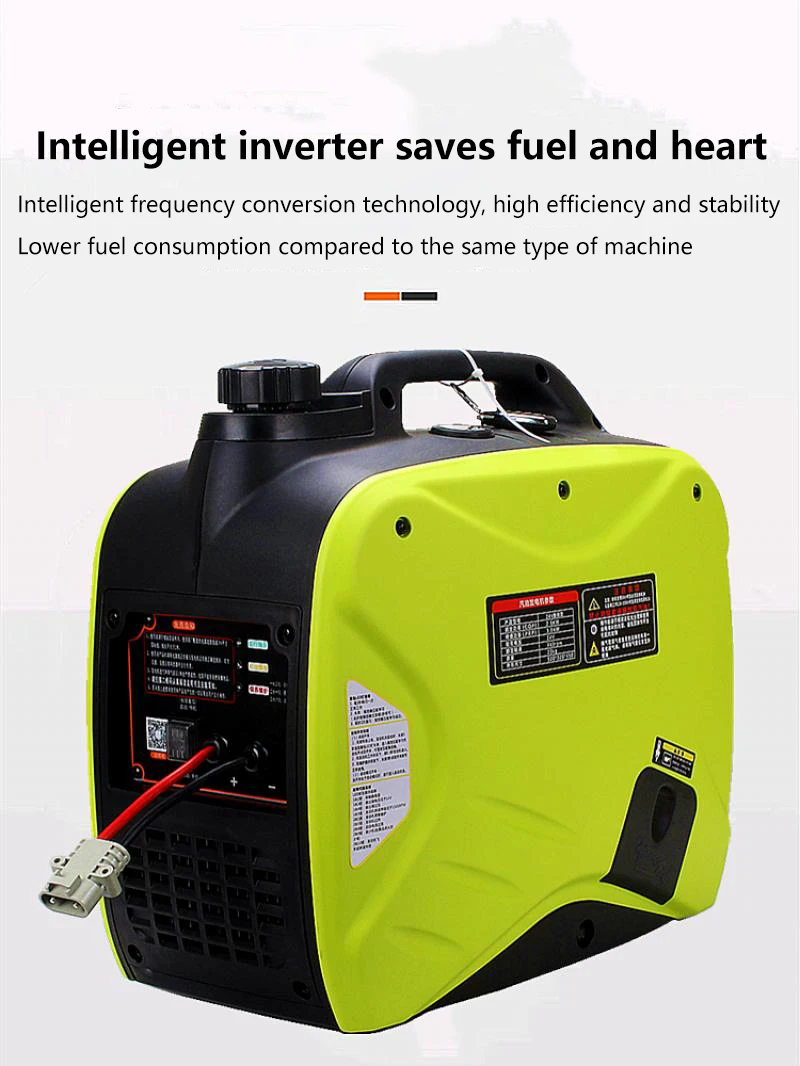 Car 24V volt parking air-conditioning gasoline generator 2500W self-starting frequency conversion silent small portable portable