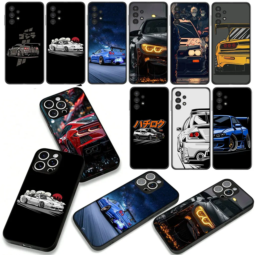 Supercar Cartoon Protective Phone Case - Vibrant Design Phone Cover