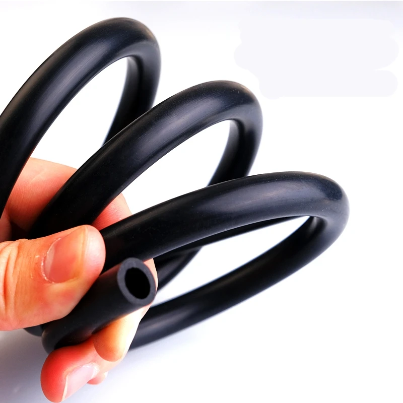 1/3/5M Lot ID 1 ~ 23mm Tuyau En Silicone Noir Pompe à Air D'aquarium Flexible Tube En Caoutchouc Souple Résistant à La Chaleur Tuyau De Réservoir De Carburant Haute Pression