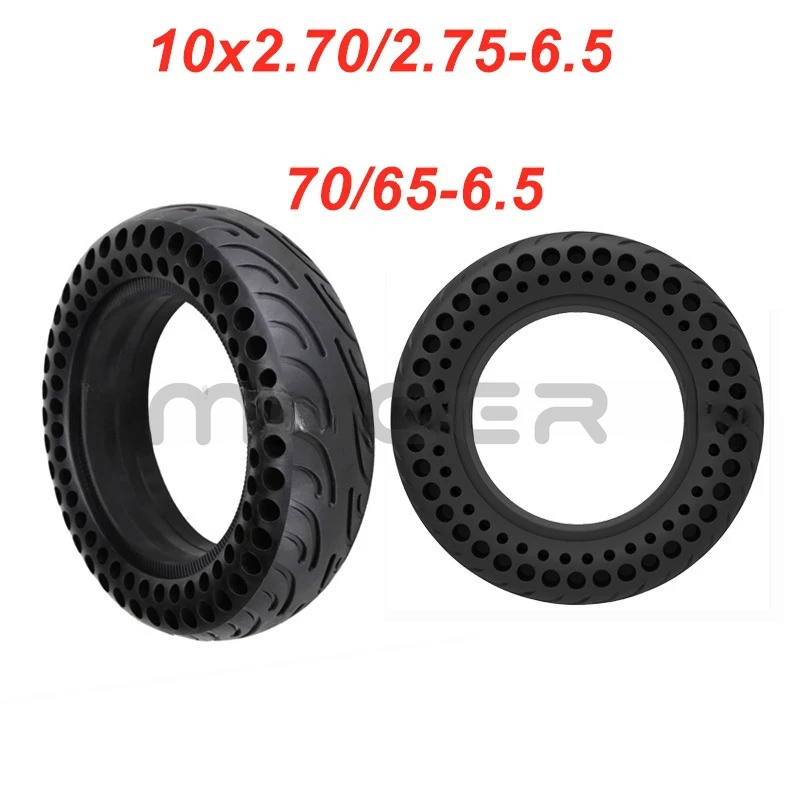 10X2.75 A Nido D'Ape Pneumatico Solido Modificato Paryts 70/65-6.5 Per Kugoo G-Booster/Kugoo G2 Pro Xiaomi Mi Nine Balance Car Card Slot 53