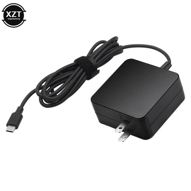 Chargeur USB C 65W pour Lenovo Asus Huawei Xiaomi Acer Dell Samsung Google  Laptop Tablet