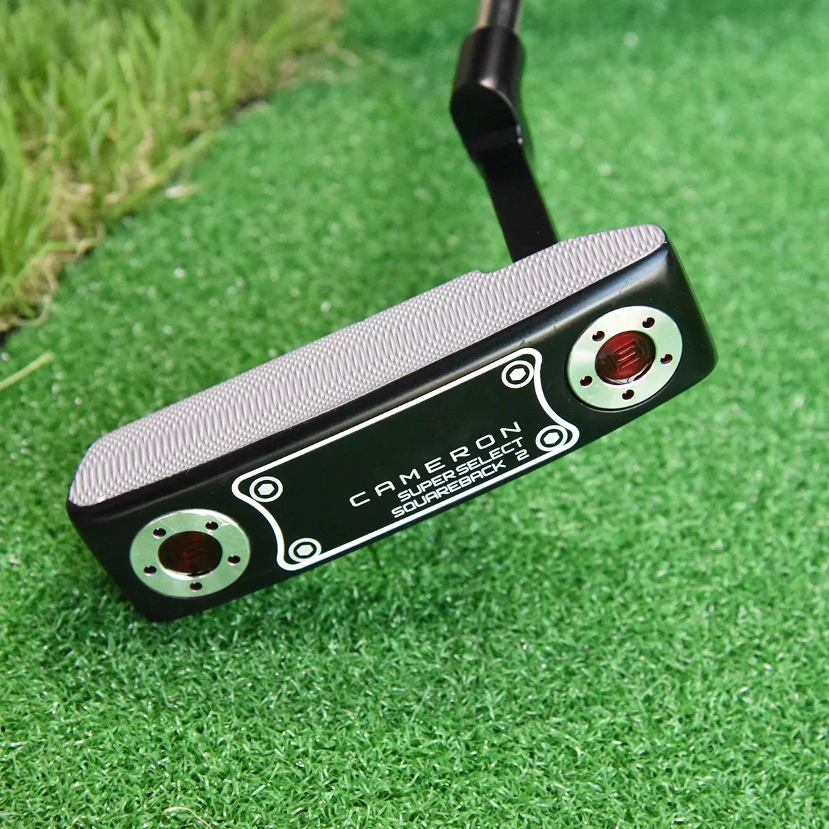 2024 CAMERON Select Squareback phantom X Straight Semicircle Cowhorn Putter Golf Putter 32-35 Inch Steel Shaft With Head Cover