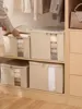 Tianzong Closet Comforters Zipper Storage Box Wardrobe Clothes Organizers with Lid Fabric Cube Home Wardrobe Folding 2