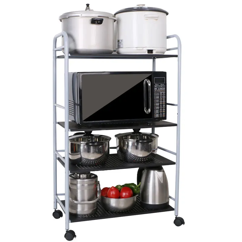 

YY Storage Rack Floor Hot Pot Rack Bathroom Storage Stainless Steel