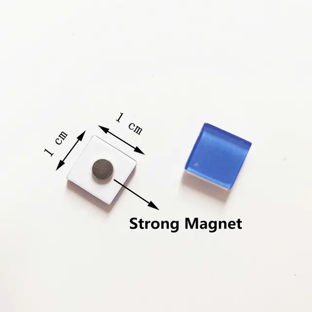 Mini Méret 1 Cm Vegyes Színű Mozaik Gyöngyök Hűtőmágnesek Diy Konyha Otthoni Dekoráció Memo Tábla Hűtőszekrény Matrica - Image 6