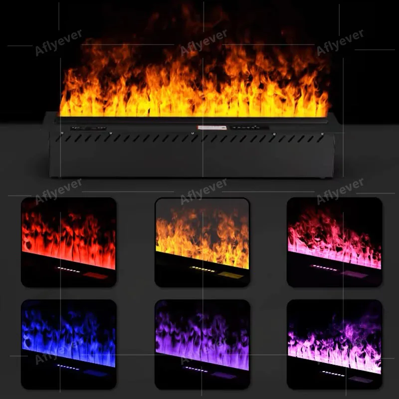 Intelligent water replenishment multi-color atomization fireplace designer luxury home decoration 3D atomization fireplace electric fireplace