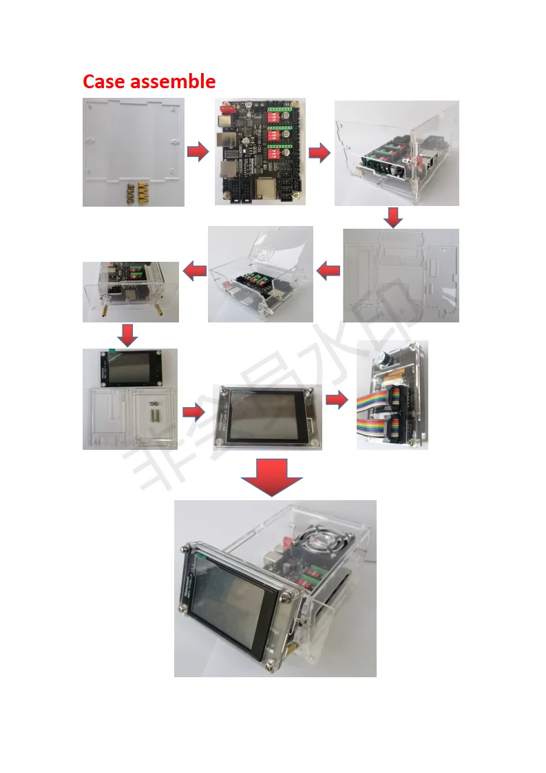 Premium Clear Protective Shell for Control Boards - Durable Acrylic Casing by Makerbase