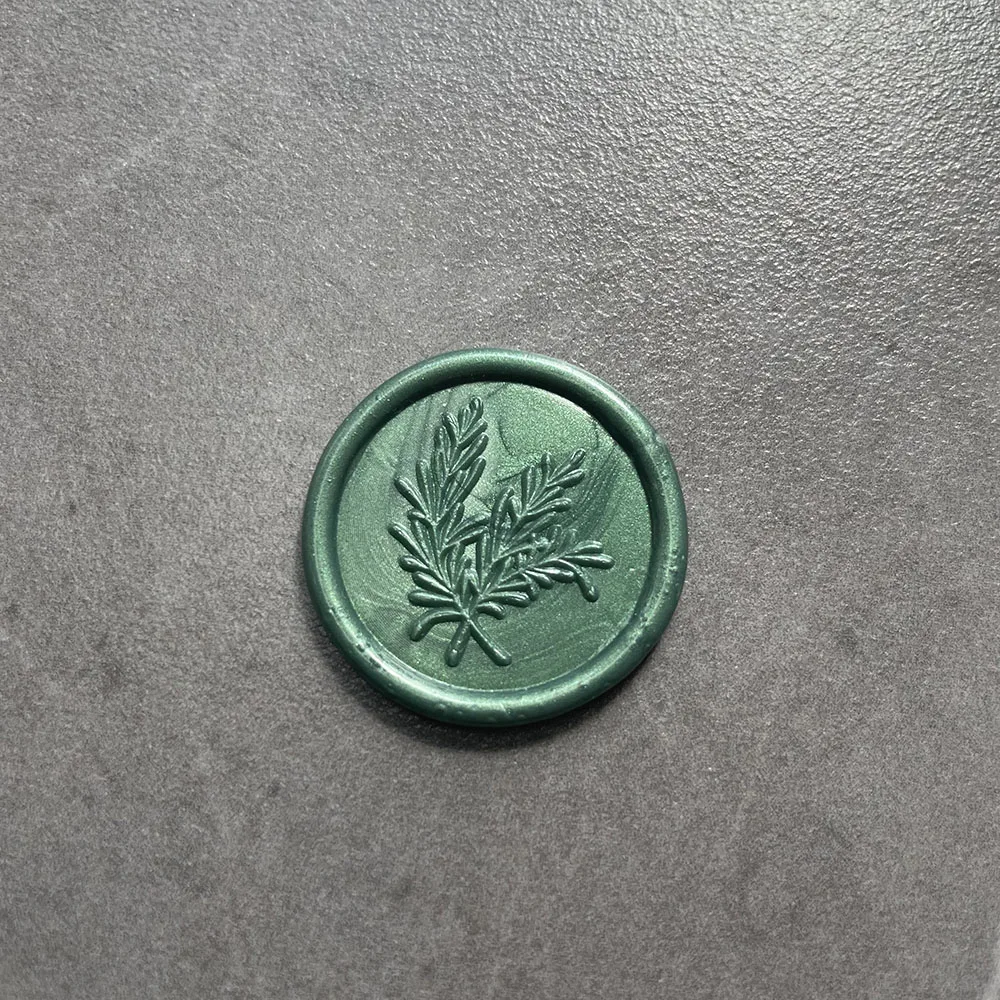 Finished wax seals self-adhesive flower patterns for invitation cards envelope and gifts wax seal stickers