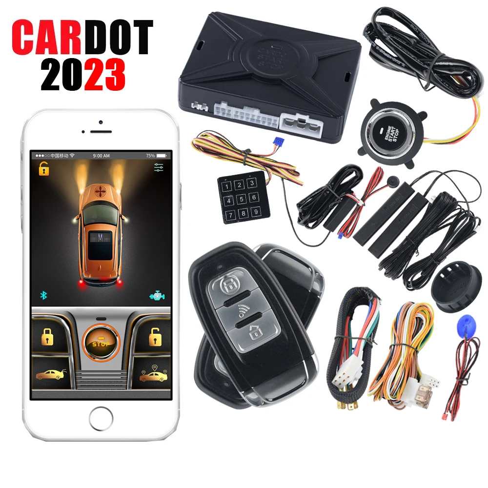 Cardot Smart Push Start Stop Engine Keyless Entry System Best Car