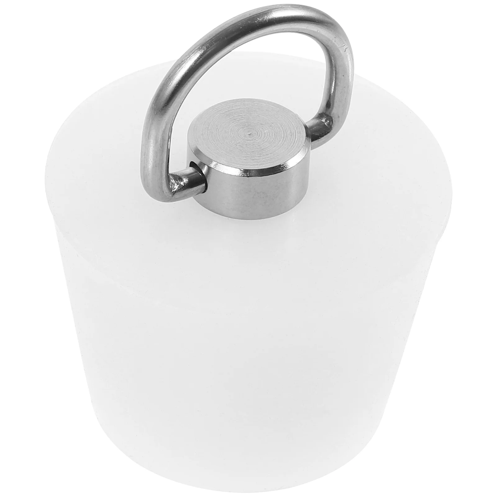 

Sink Stopper Replacement Silicone Drain Stopper Bath Tub Stopper with Pull Chain