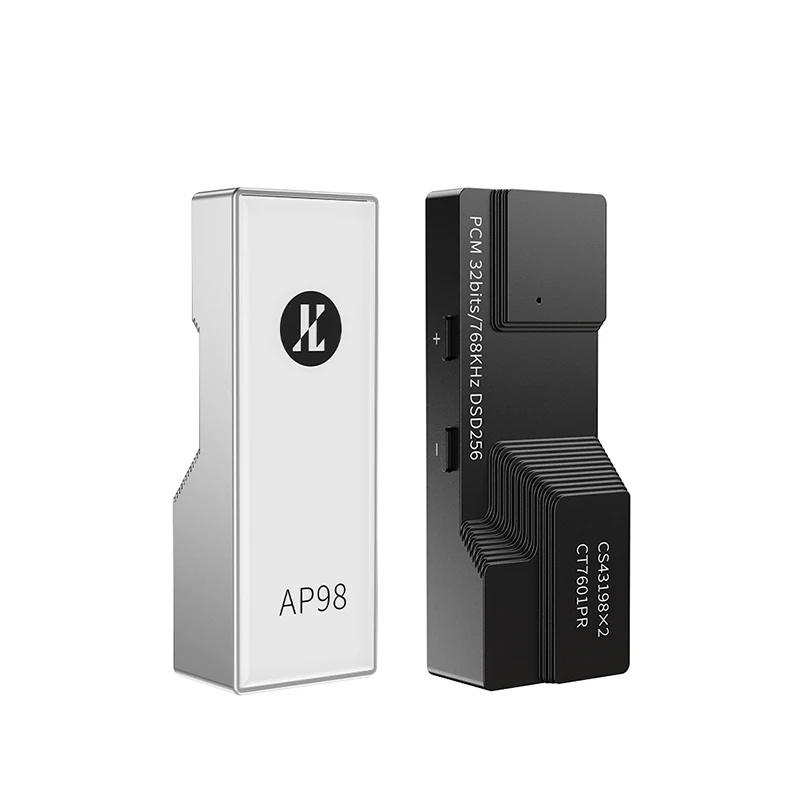

JCALLY AP98 Portable Decoder Cell Phone Amplifier USB AMP Dual CS43198 DAC Headphone Amplifier 3.5mm 4.4mm Output