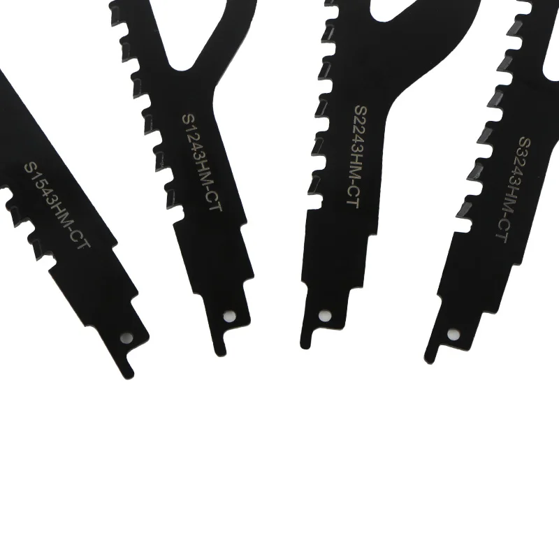 Hard Alloy Reciprocating Saw Blades Carbide Alloy Reciprocating Saber Saw Bubble Brick Concrete Stone Demolition Cutting Tools