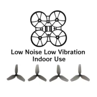 BETAFPV Meteor 75 Pro Frame HQ 1.8×1.2 3-Blade Propeller Set 1.5mm Shaft 45mm Drone Propellers 1S FPV Indoor Freestyle Drone 3