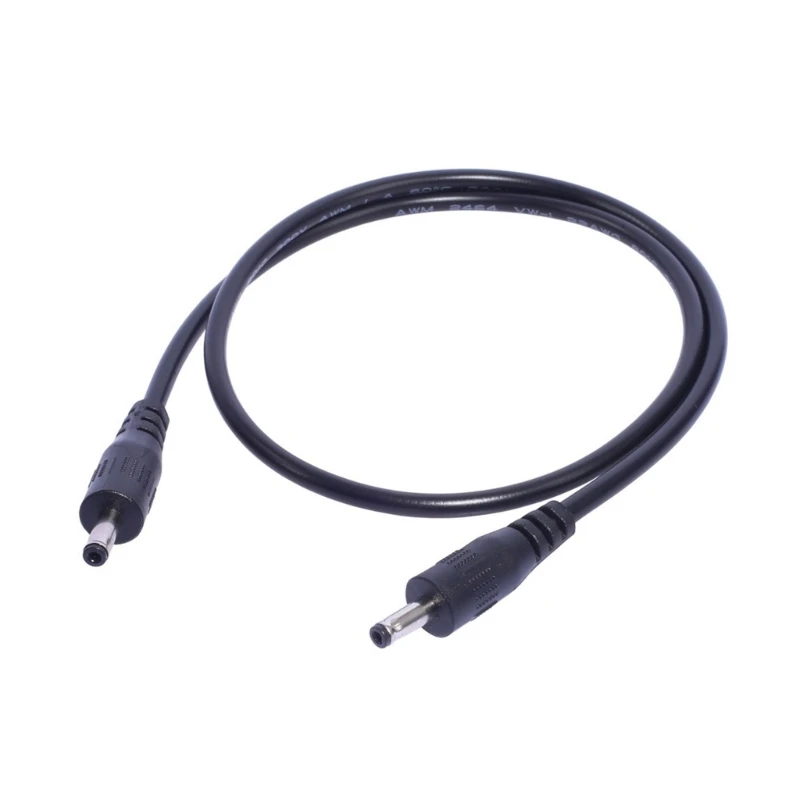 

3.5x1.35mm Power Cord Designed Male to Male Extension Cable Charging Adapter Cable for Routers Speakers Led Lights Fans