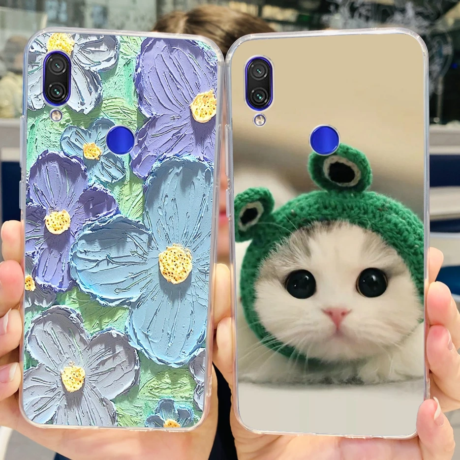 Cute Fashion Painted Soft Silicone Phone Case Cover Bumper