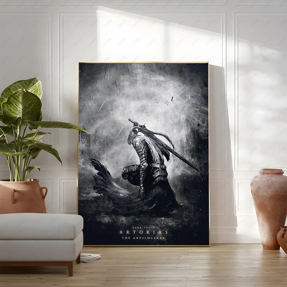 D-DARKs SOUL Hot Game Poster, klebriger Wandkunstdruck, wasserdicht, für Zuhause, Wohnzimmer, Schlafzimmer, Bar, Flur, ästhetisches Dekor – Detail 17