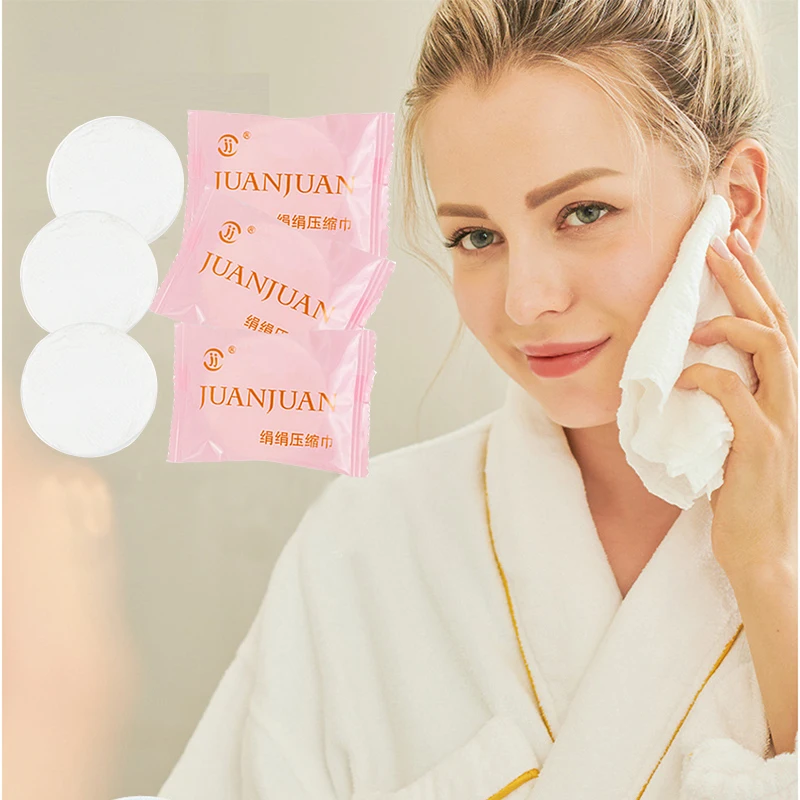 

20-100pcs Portable Compressed Towel Extended Size 45*28cm Travel Camping Dry Wipes Magic Disposable Towel