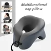 Ushaped Travel Pillows 2-in-1 Travel Pillow Face Down Pillow Cooling Gel Memory Foam Face Pillow Relax Arms Eye Surgery Support 1