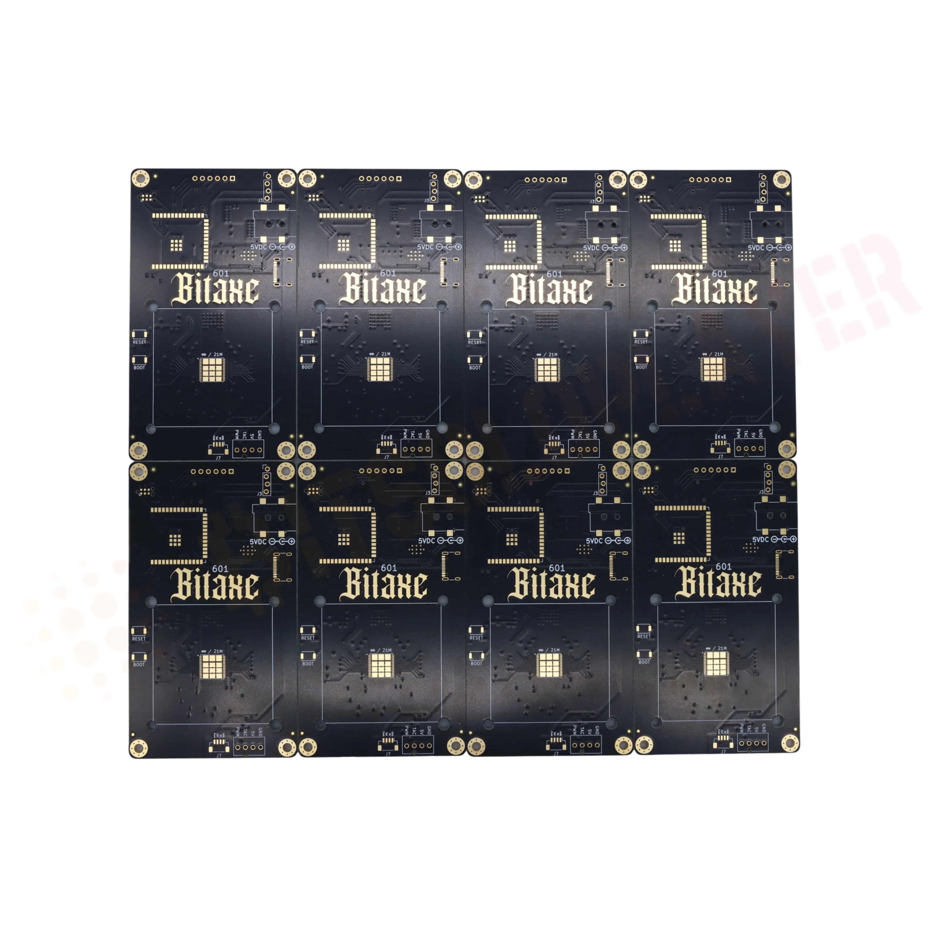 Gold-Plated PCB Board For BTC miner Bitaxe Gamma 601 - AliExpress