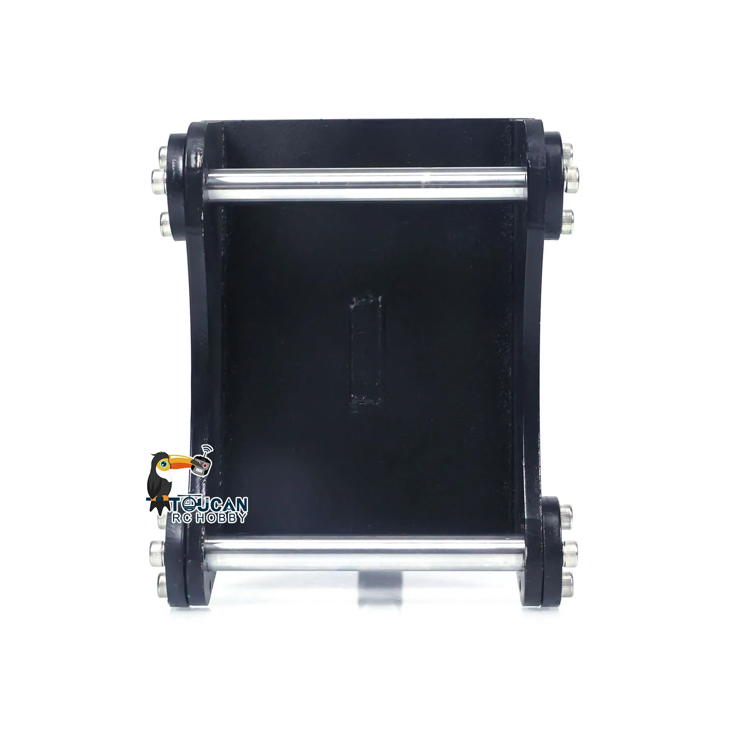 Gros plan sur les dents du scarificateur métallique pour excavatrice hydraulique RC 1/8 390F, accessoire de démolition robuste.