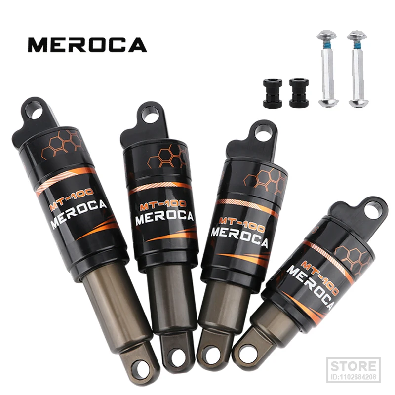 

MEROCA Bicycle Rear Shock Absorber 125/150/165/190mm Electric Scooter Mountain Bike Oil Spring