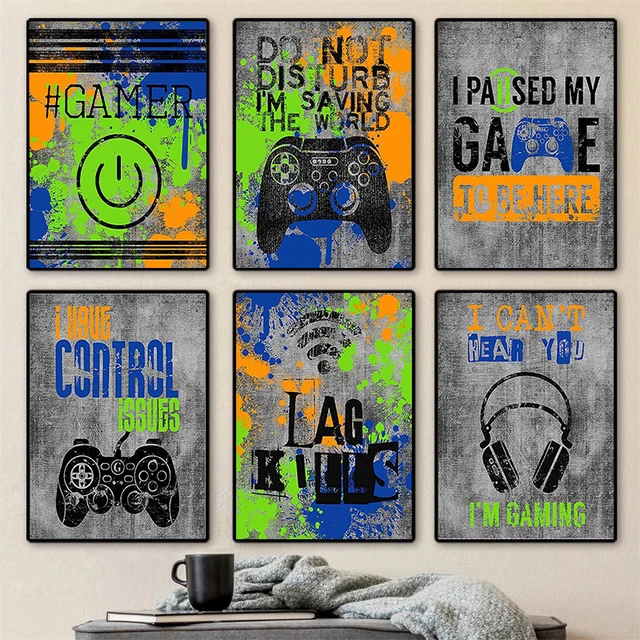 Art Poster Retro gamer