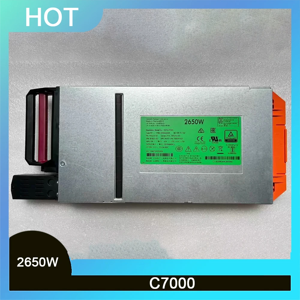 For HP C7000 Toolbox Power Supply 795554 101 789376 001 813831 001 798099 B21HSTNS PD55