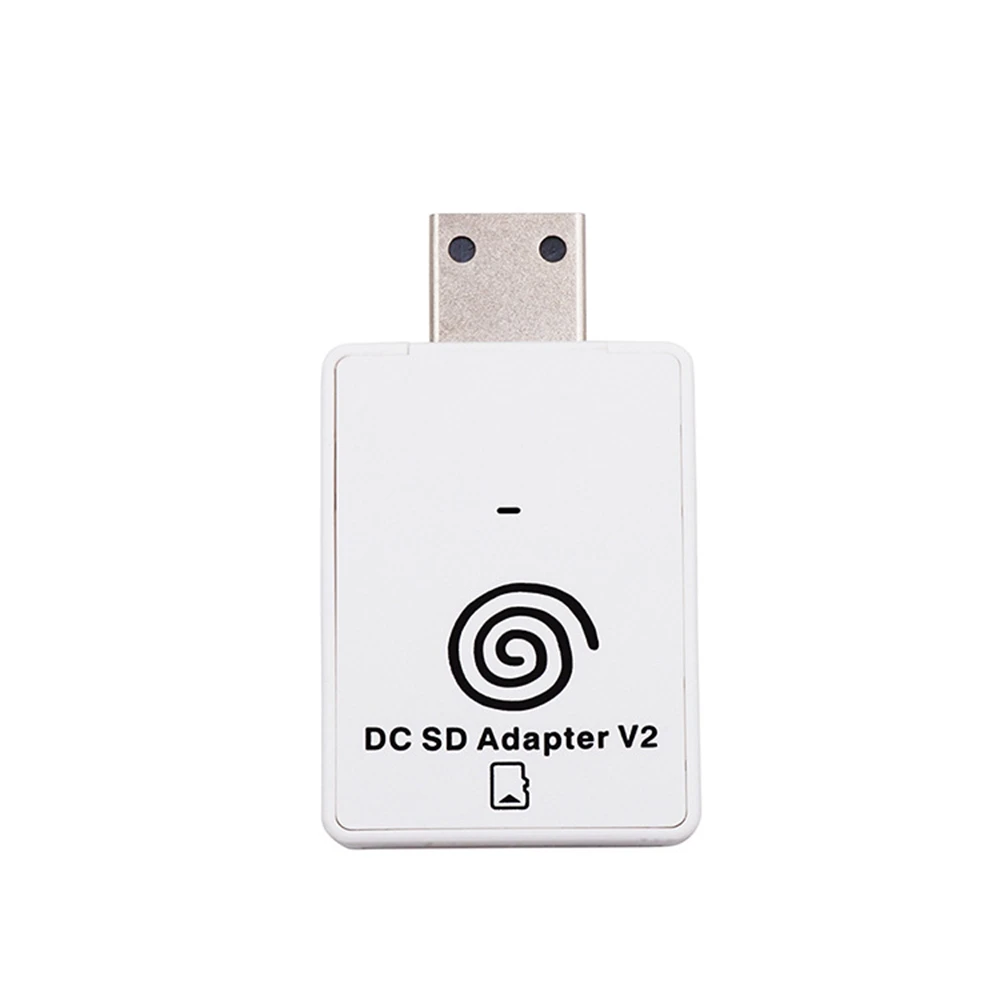 

Адаптер SD/TF считыватель карт для Dreamcast и CD с Загрузчиком DreamShell, читайте игры для консолей DC Dreamcast