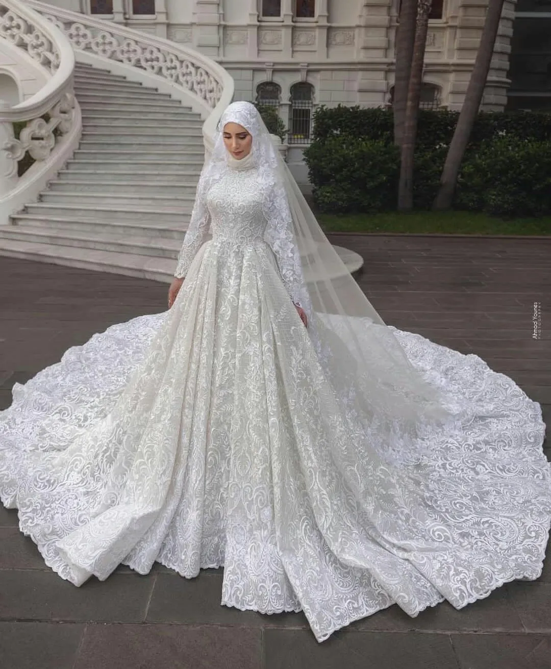 2023-muslim-hijab-wedding-dress-a-line-o-neck-long-sleeves-luxury-lace-bridal-gowns-appliques-robes-de-mariees-luxe-dubai-custom