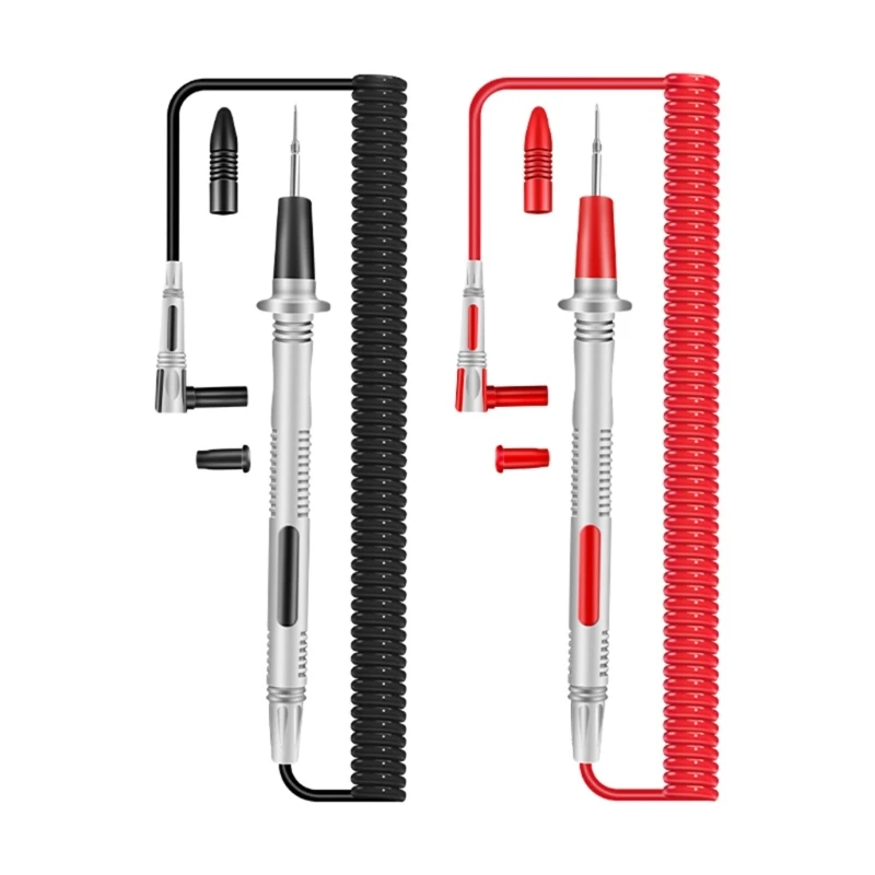 

Multimeter Probe Test Wire Pen with Adjustable Line Length for Students Workers