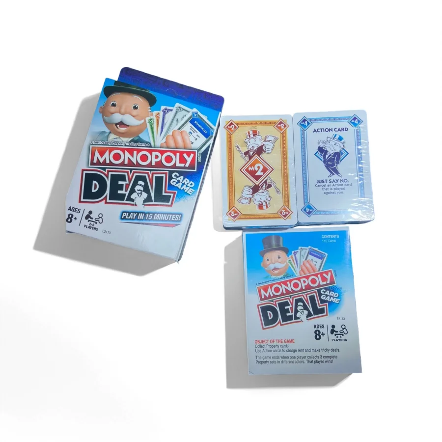 Monopoly Real Estate Tycoon Classic Edition: A must-have travel card game for family vacations and a great gift for holidays.