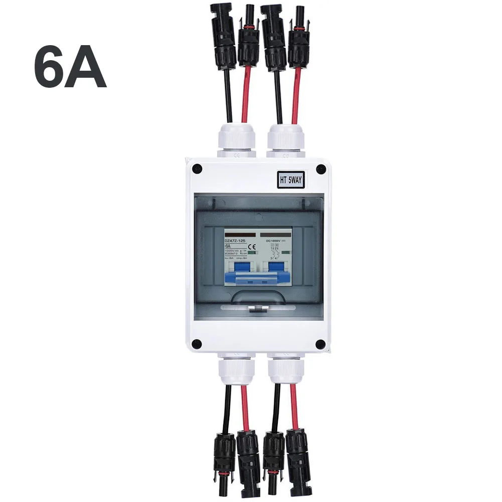 Solar Circuit Breaker 2Pin 30A Circuit Breaker DC1000V Disconnect IP65