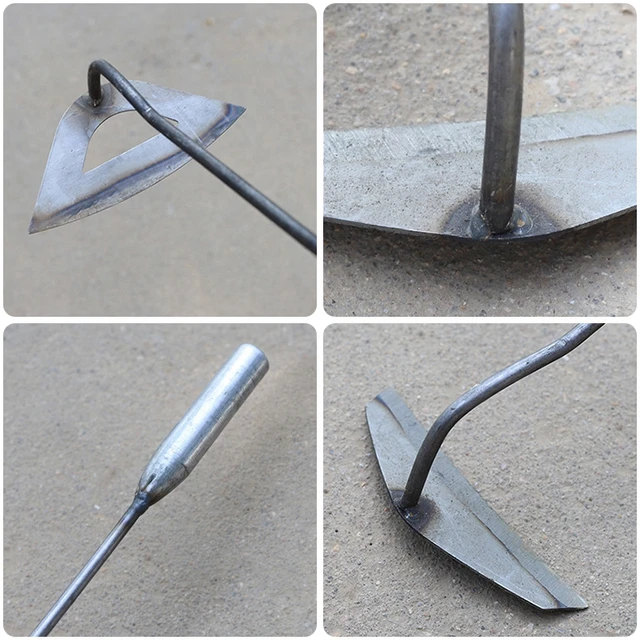 Hardened Hollow Hoe Garden Hoe Weeders Labor-saving Weeding Loosening Farming Tools Planting Rake Hoe Garden Hand Tools 5